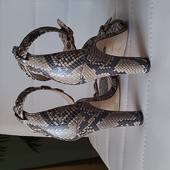 Coach Elizabeth Leather Heel Sandals ❤️ - Picture 5 of 8